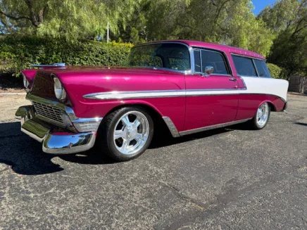 1956 Chevrolet Nomad Restomod — exterior of the exact listed vehicle