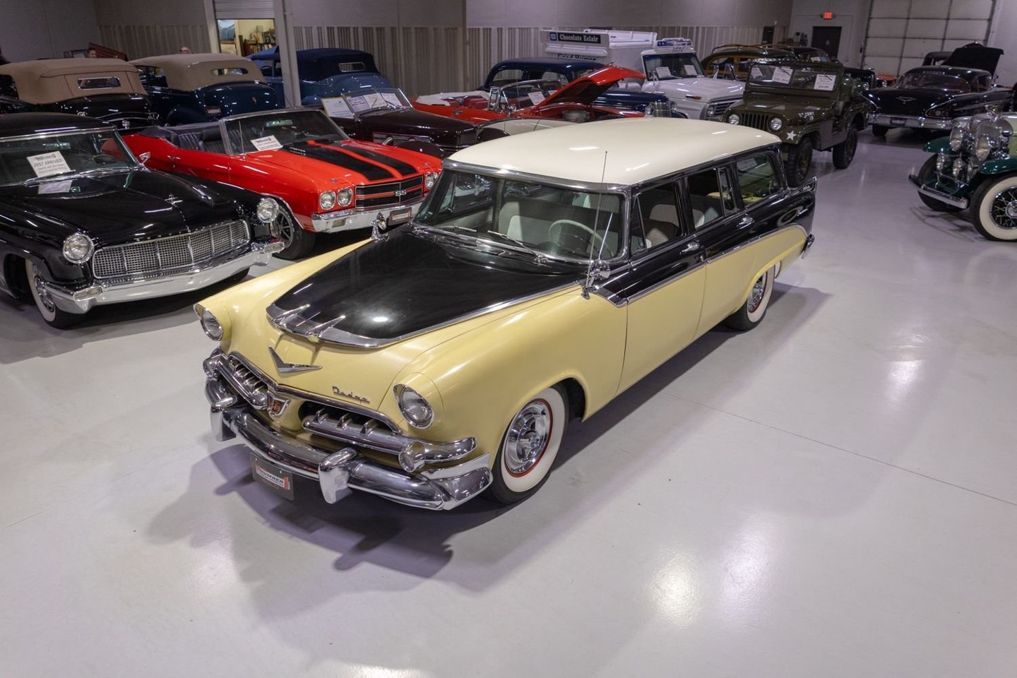 1956 Dodge Coronet Sierra Wagon — exterior of the exact listed vehicle