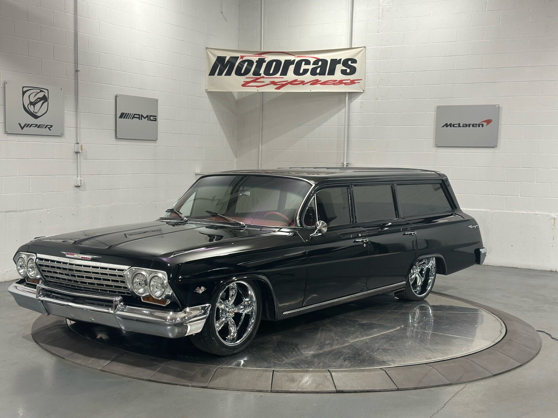 1962 Chevrolet Biscayne Wagon Restomod — exterior of the exact listed vehicle