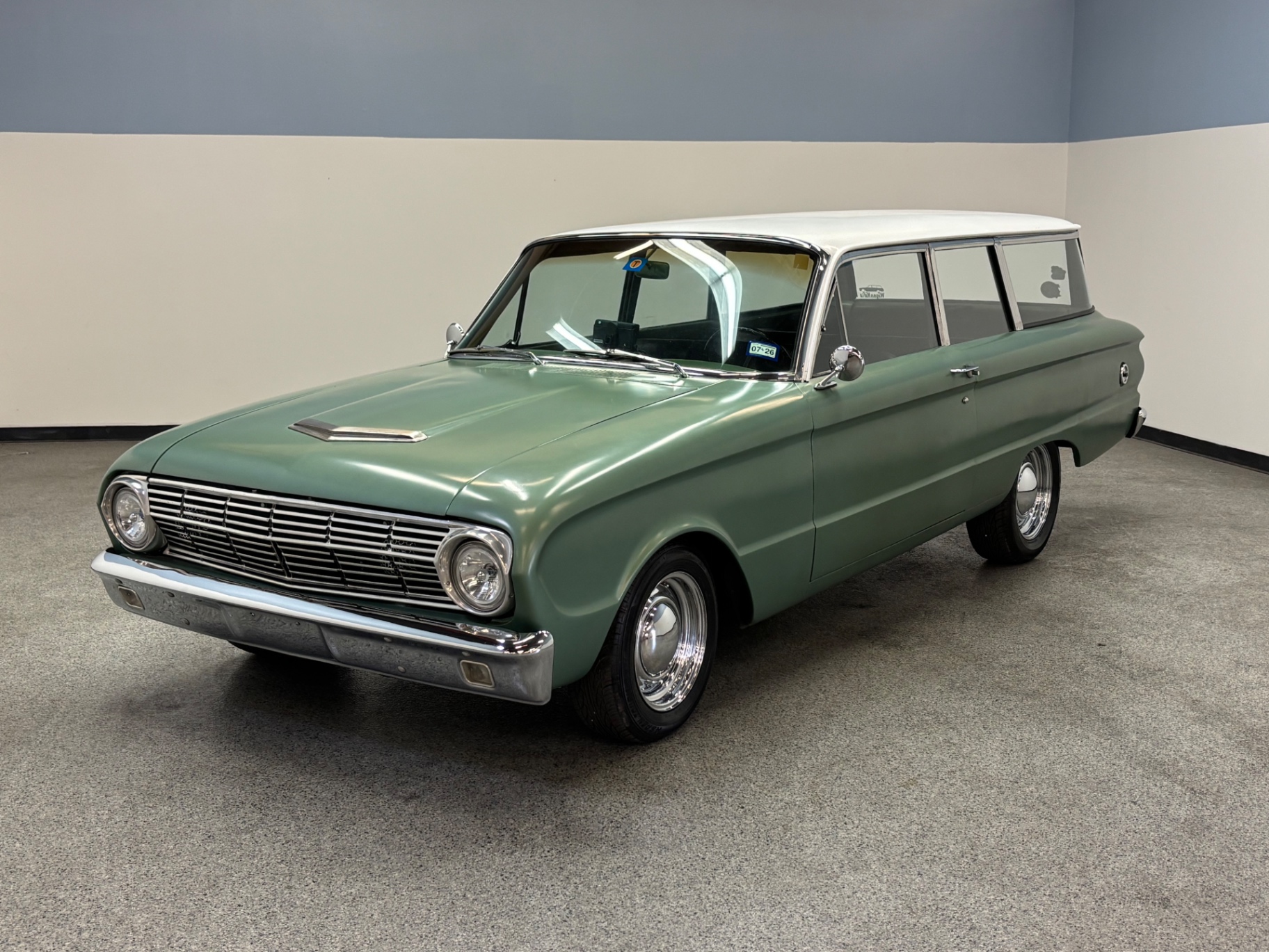 1963 Ford Falcon Wagon — exterior of the exact listed vehicle
