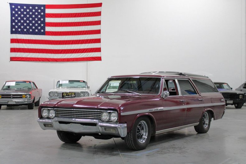 1965 Buick Skylark Sport Wagon — exterior of the exact listed vehicle
