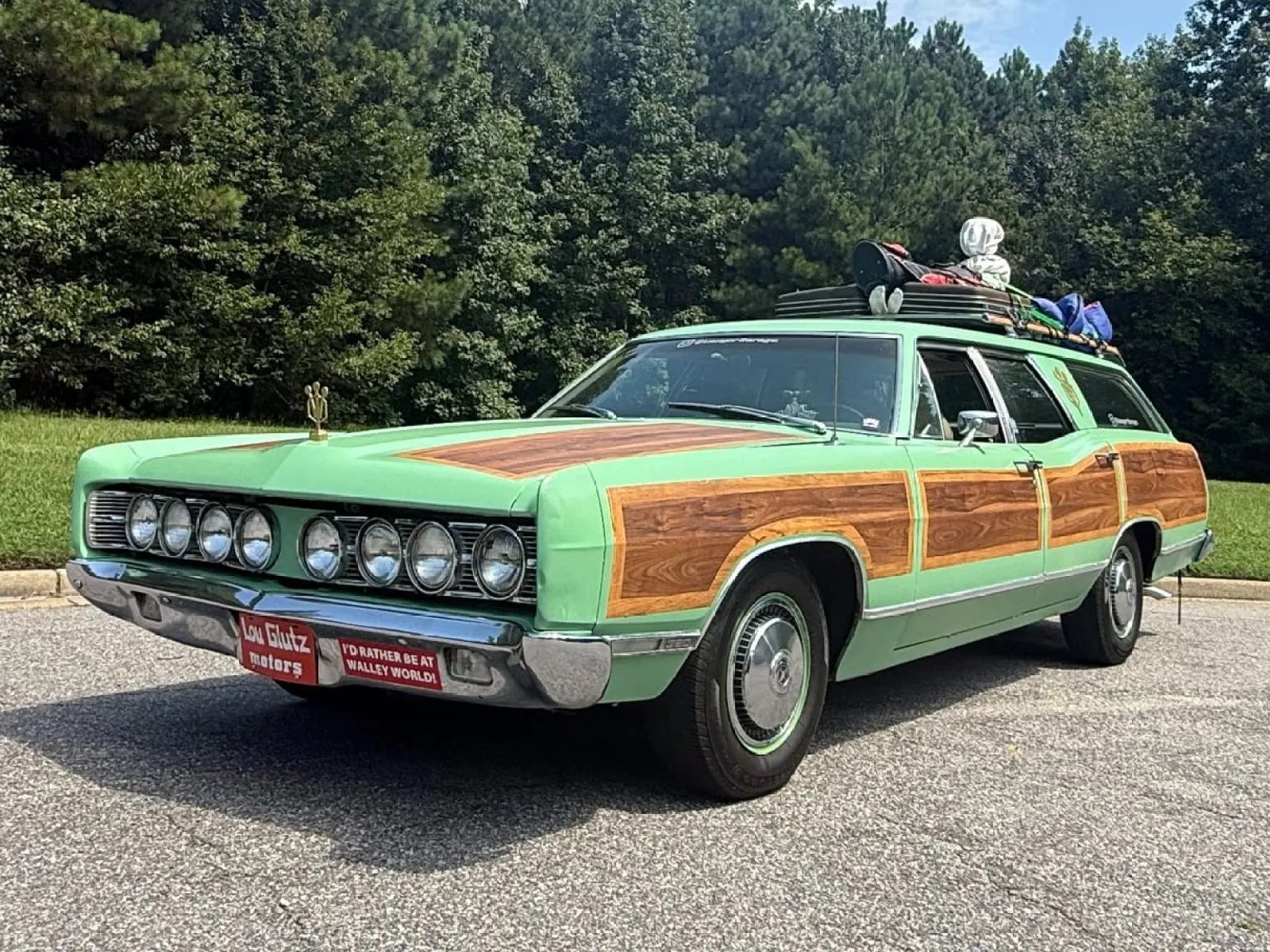1969 Ford LTD Country Squire “Family Truckster” — exterior of the exact listed vehicle