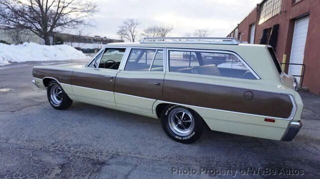 1969 Plymouth Satellite Sport Wagon — exterior of the exact listed vehicle