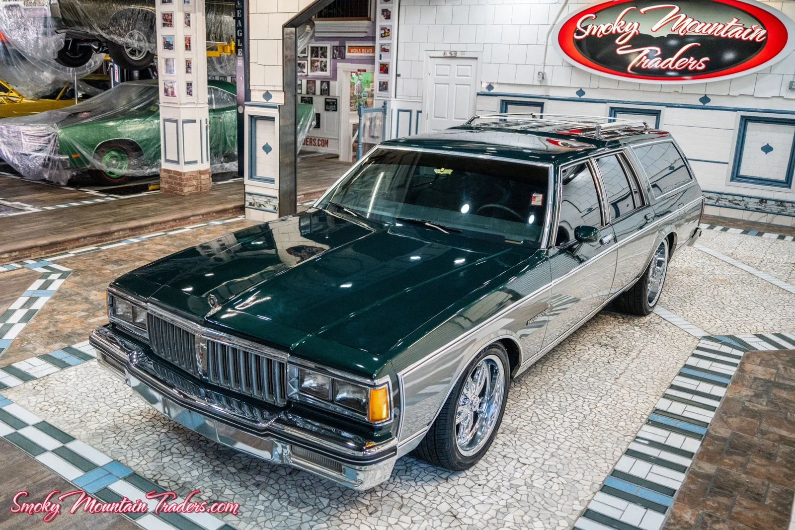 1984 Pontiac Parisienne Wagon — exterior of the exact listed vehicle