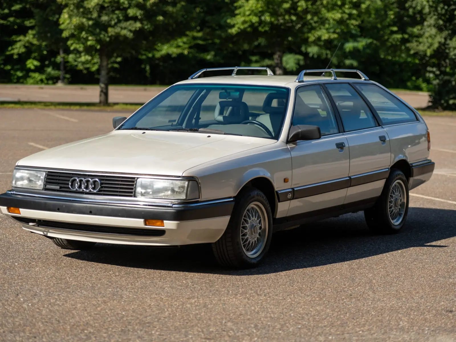1991 Audi 200 20V Turbo Quattro Avant — exterior of the exact listed vehicle