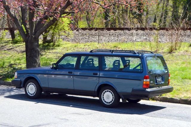 1992 Volvo 240 Wagon — exterior of the exact listed vehicle