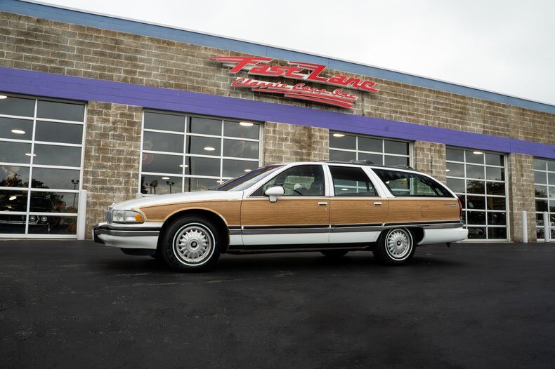 1994 Buick Roadmaster Estate Wagon — exterior of the exact listed vehicle