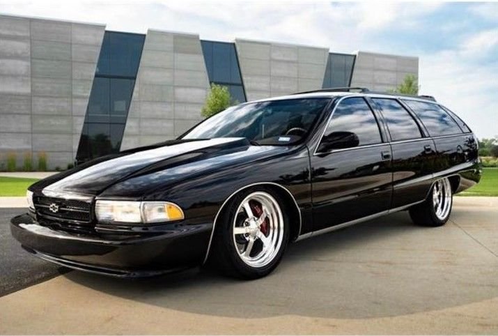 1994 Chevrolet Caprice Classic Wagon Restomod — exterior of the exact listed vehicle