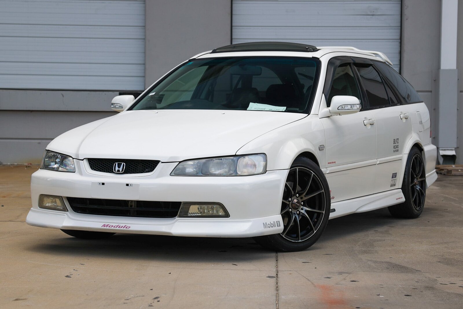 1999 Honda Accord Wagon SiR Modulo RHD — exterior of the exact listed vehicle