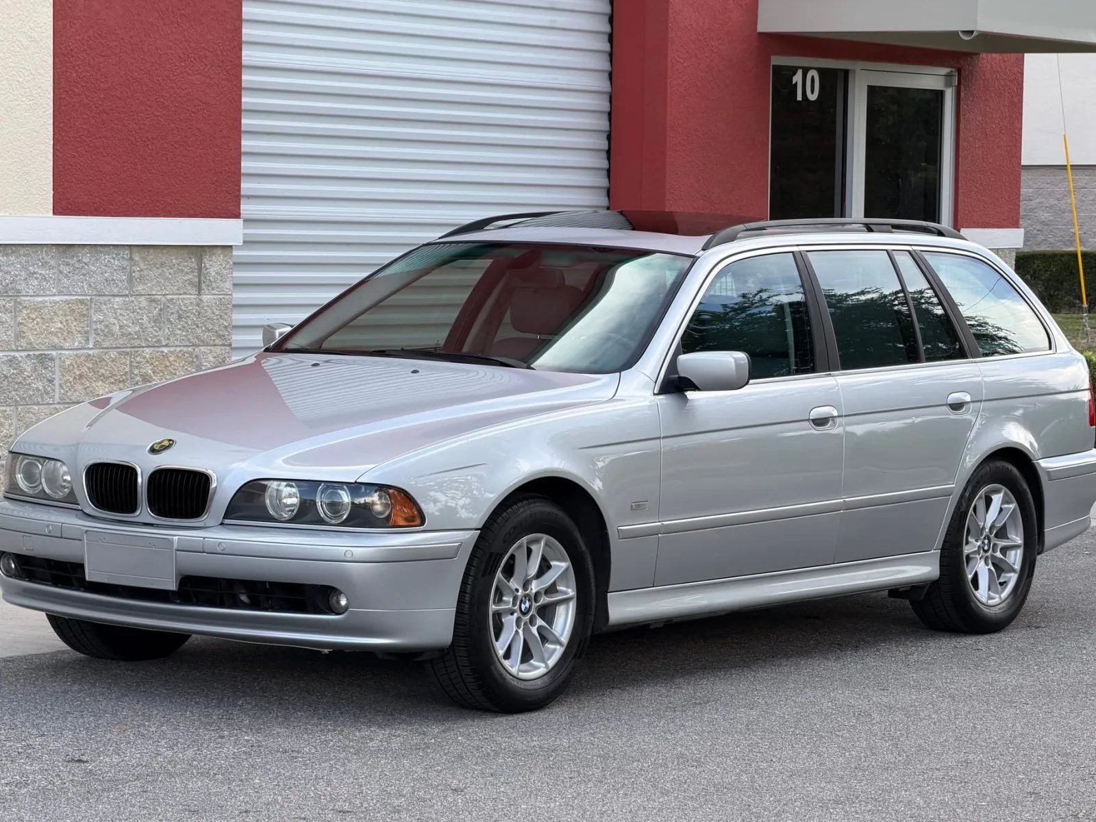2003 BMW 525i Sport Wagon — exterior of the exact listed vehicle