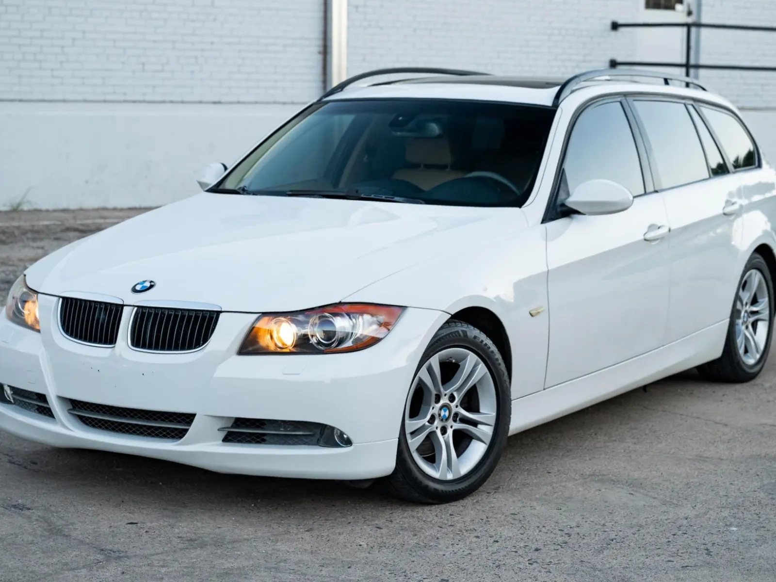 2008 BMW 328xi Sports Wagon — exterior of the exact listed vehicle