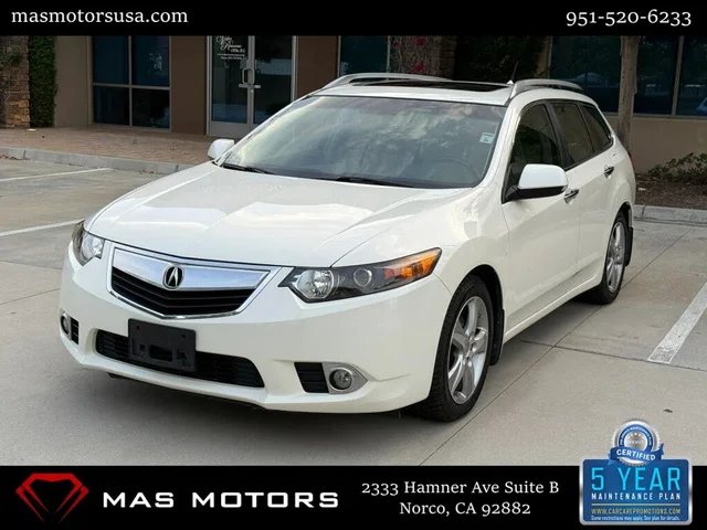 2011 Acura TSX Sport Wagon Tech — exterior of the exact listed vehicle