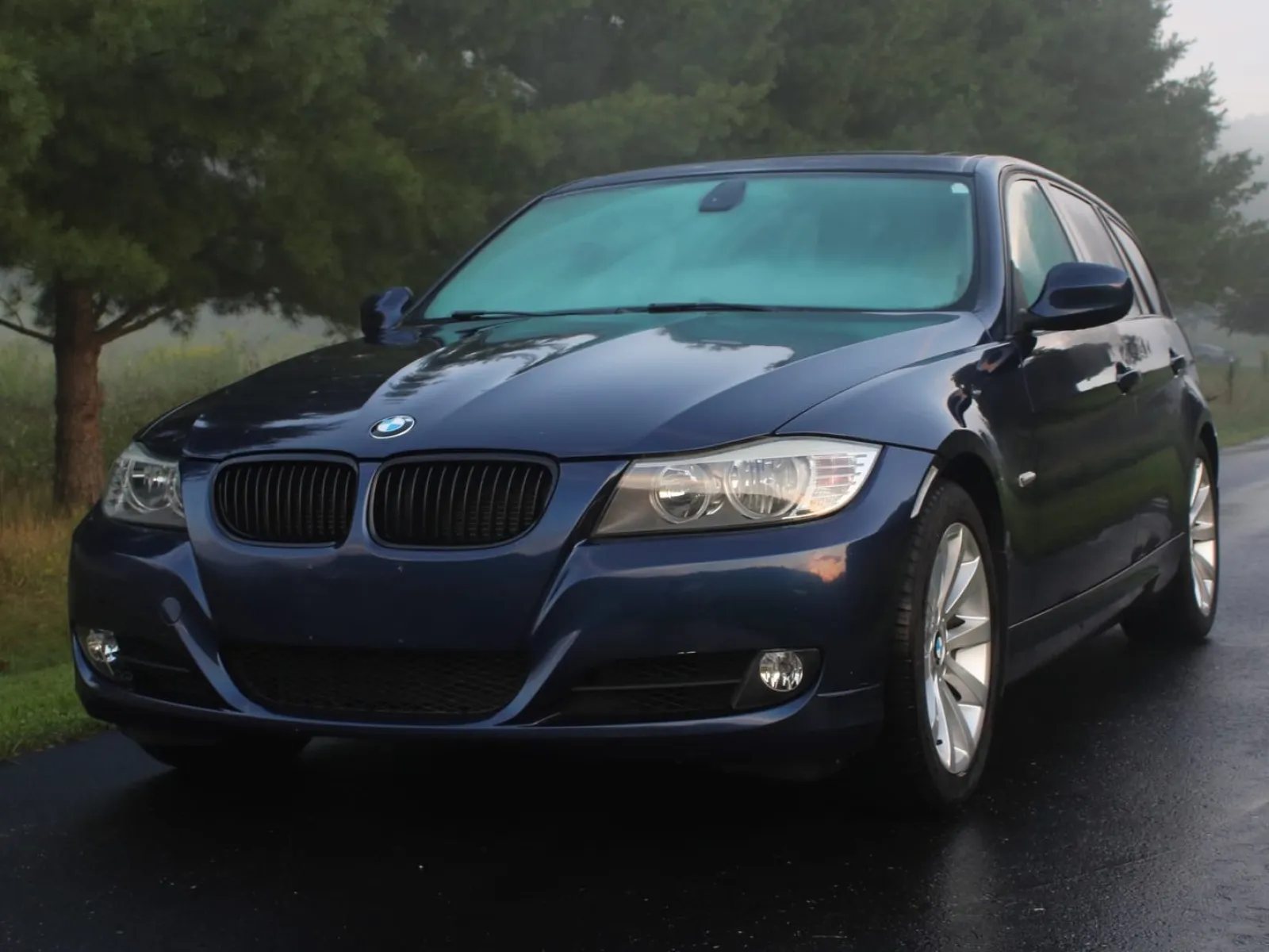 2012 BMW 328i Sports Wagon 6-Speed — exterior of the exact listed vehicle