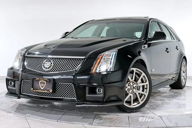 2012 Cadillac CTS-V Wagon — exterior of the exact listed vehicle