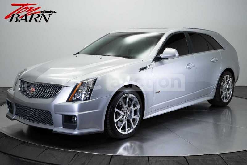 2012 Cadillac CTS-V Wagon — exterior of the exact listed vehicle