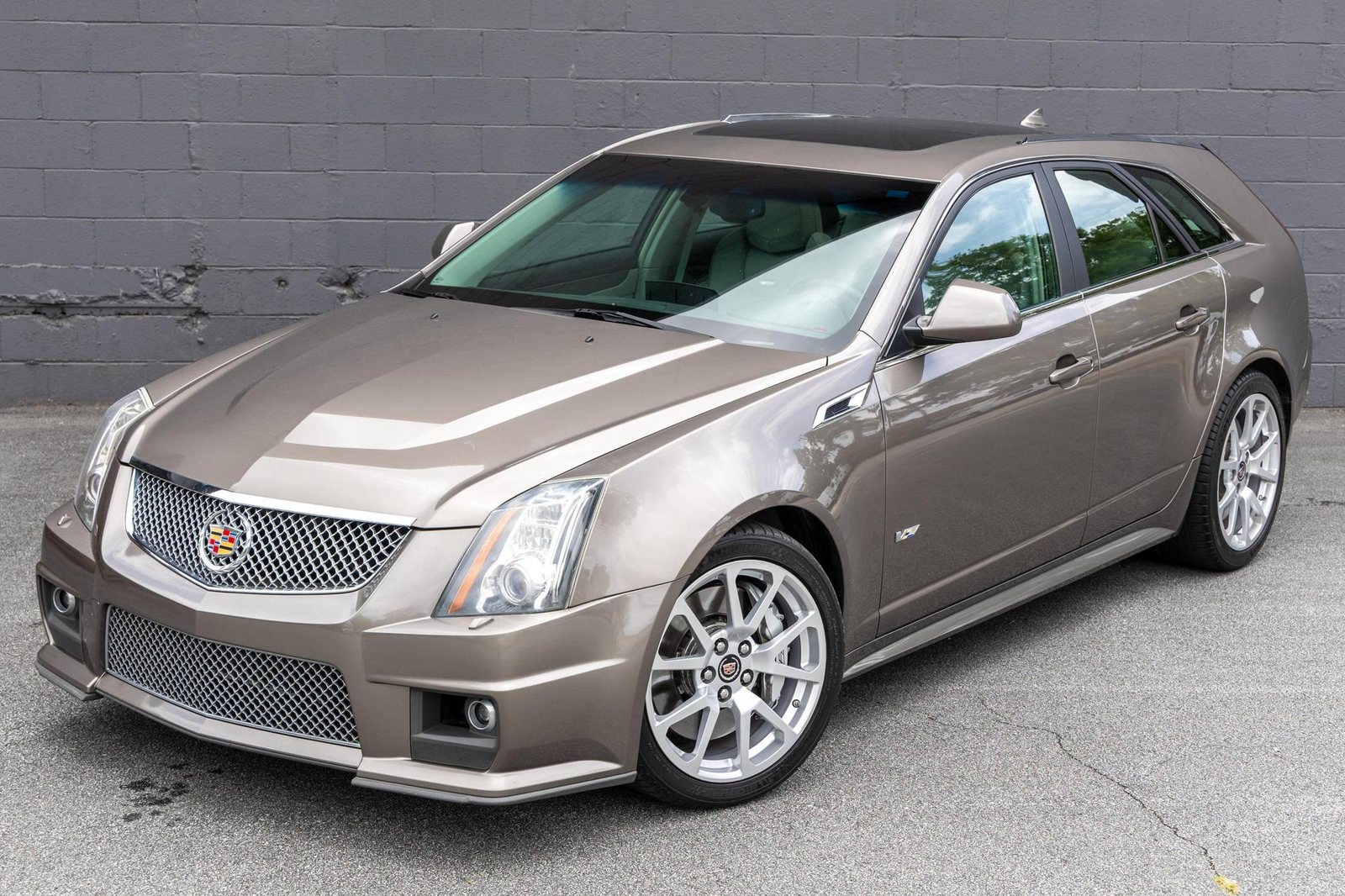 2012 Cadillac CTS-V Wagon — exterior of the exact listed vehicle