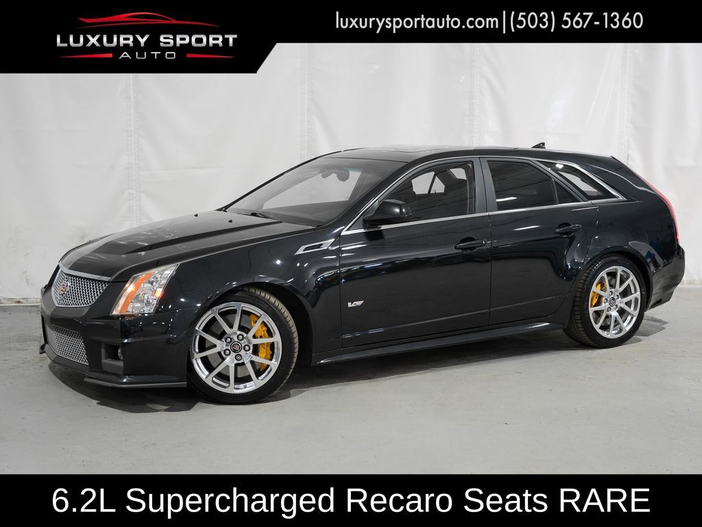 2012 Cadillac CTS-V Wagon — representative real model exterior photograph