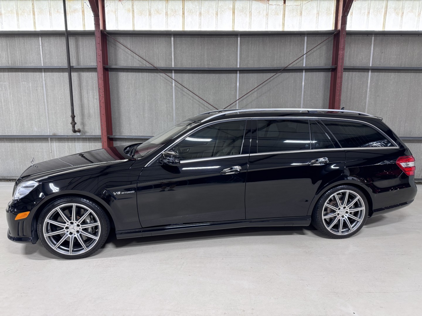 2012 Mercedes-Benz E63 AMG Wagon — exterior of the exact listed vehicle