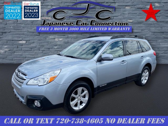 2014 Subaru Outback 2.5i Premium 6-Speed Manual — exterior of the exact listed vehicle