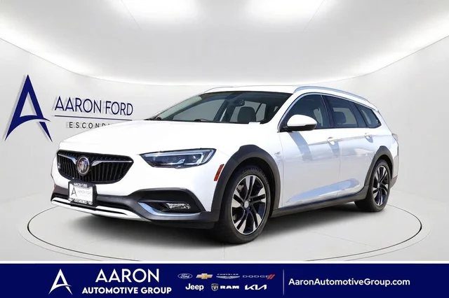2018 Buick Regal TourX Essence — exterior of the exact listed vehicle