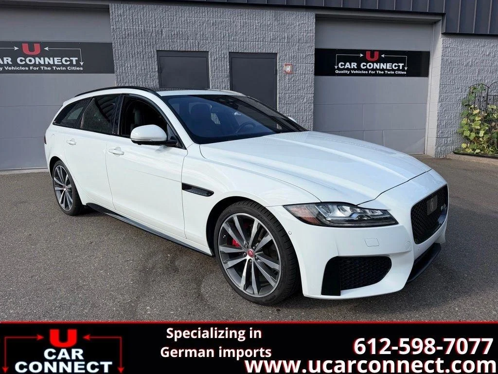 2018 Jaguar XF Sportbrake S AWD — exterior of the exact listed vehicle