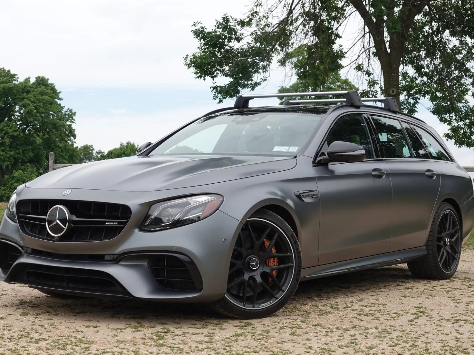 2019 Mercedes-AMG E63 S 4MATIC Wagon — exterior of the exact listed vehicle