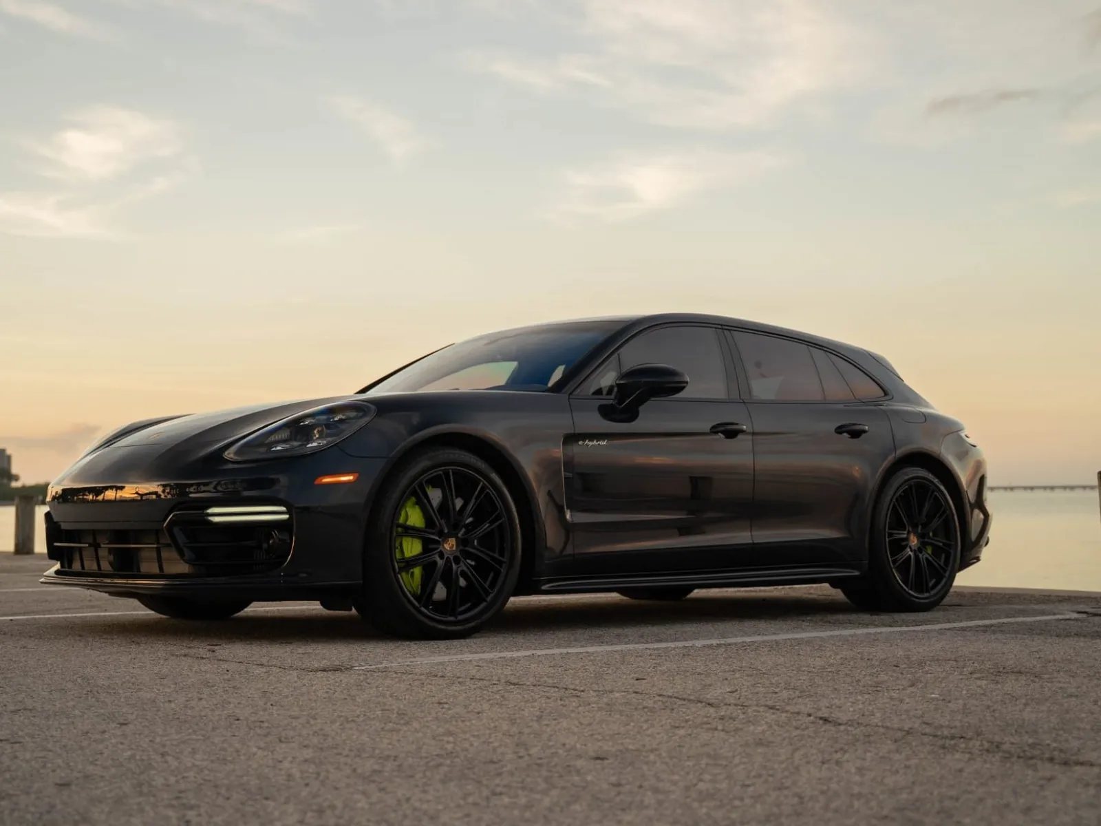 2019 Porsche Panamera Turbo S E-Hybrid Sport Turismo — exterior of the exact listed vehicle