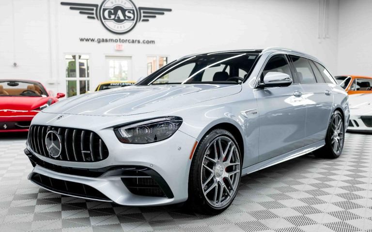 2021 Mercedes-Benz AMG E63 S Wagon — exterior of the exact listed vehicle