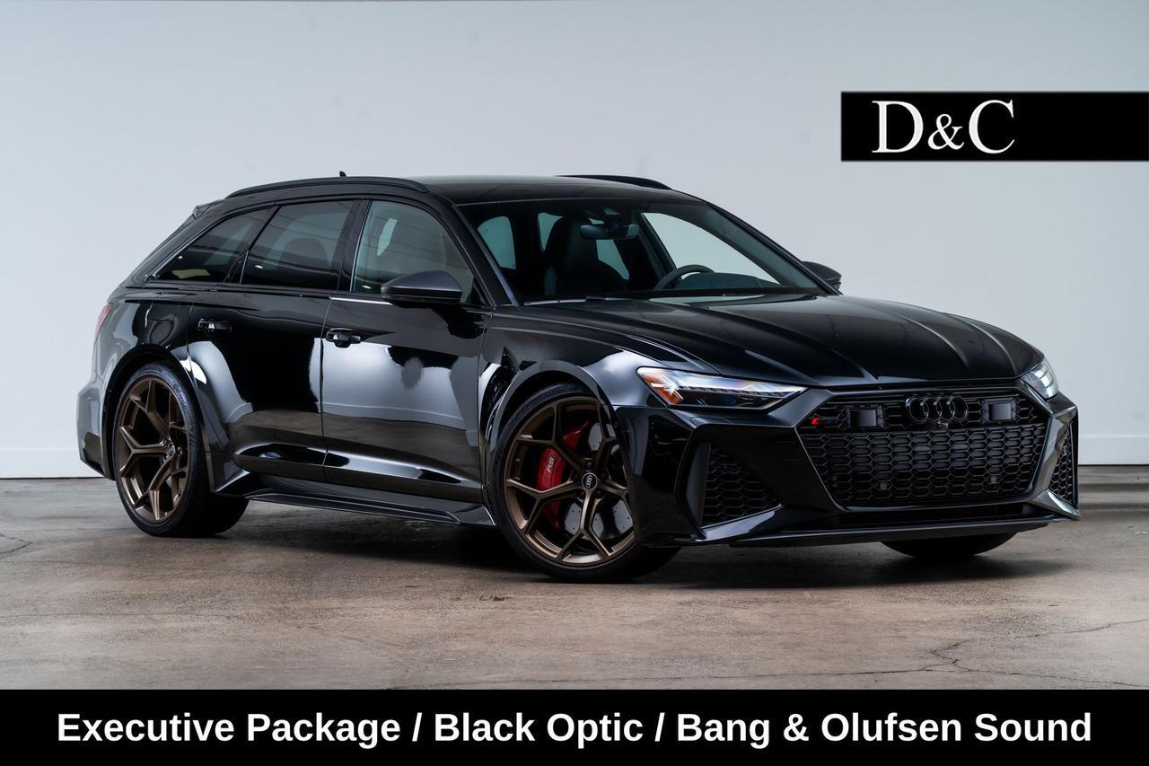 2024 Audi RS 6 Avant performance — exterior of the exact listed vehicle
