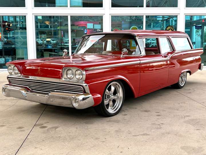 1959 Ford Ranch Wagon Custom — exact listed vehicle