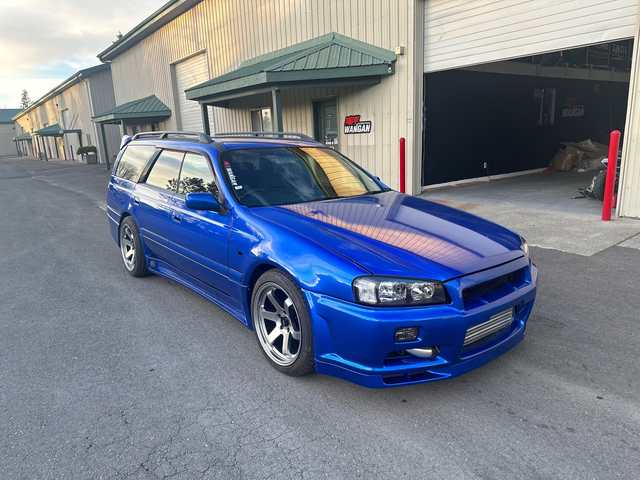 1996 Nissan Stagea RS4-V Turbo R34 Conversion — exact listed vehicle