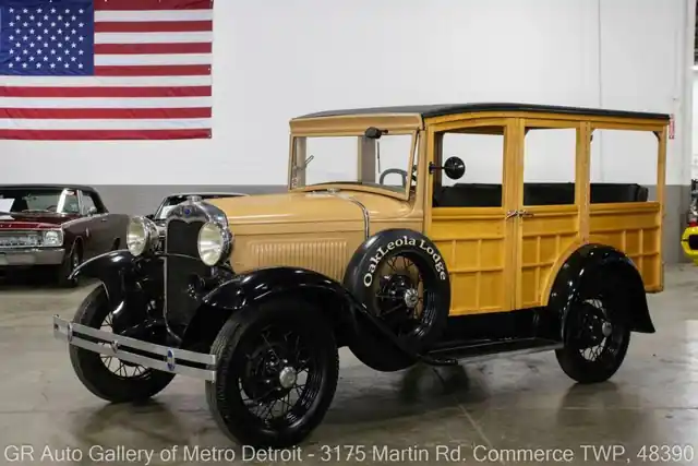 1930 Ford Model A Station Wagon — exact listed vehicle