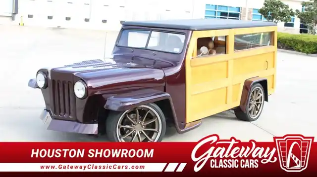 1951 Willys Woody Wagon Restomod — exact listed vehicle