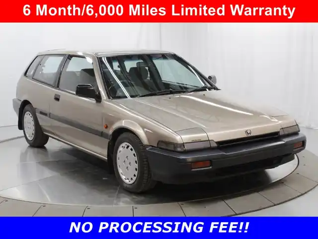 1987 Honda Accord AeroDeck — exact listed vehicle