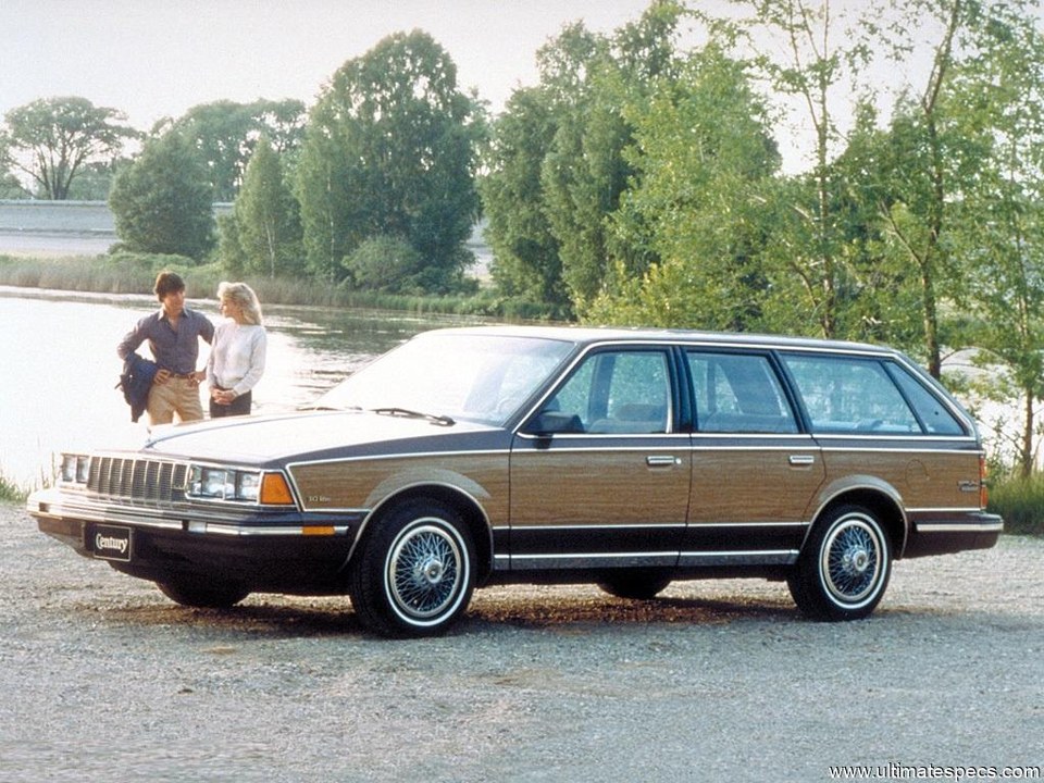 Buick Century Estate Wagon — illustrative model photo