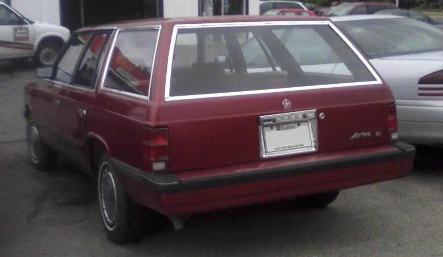 Dodge Aries Wagon — illustrative model photo