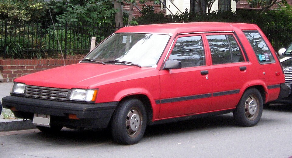 Toyota Tercel Wagon — illustrative model photo