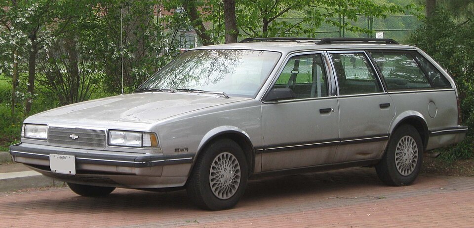 Chevrolet Celebrity Wagon — illustrative model photo