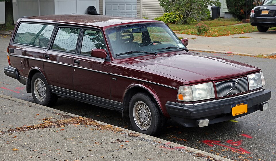 Volvo 240 Wagon wagon — illustrative generation photo