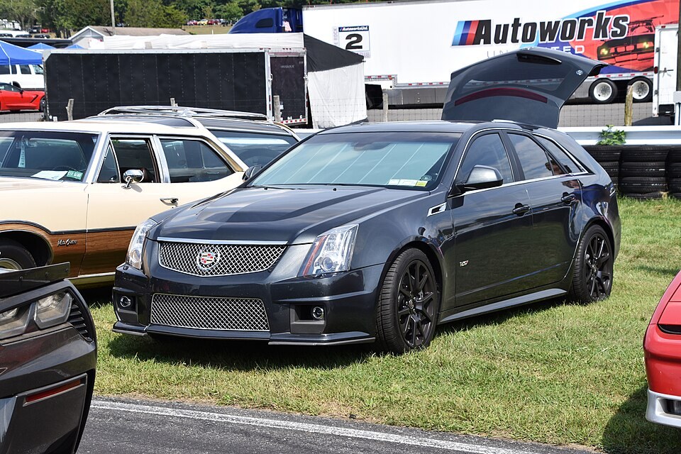 Cadillac CTS Wagon — illustrative model photo